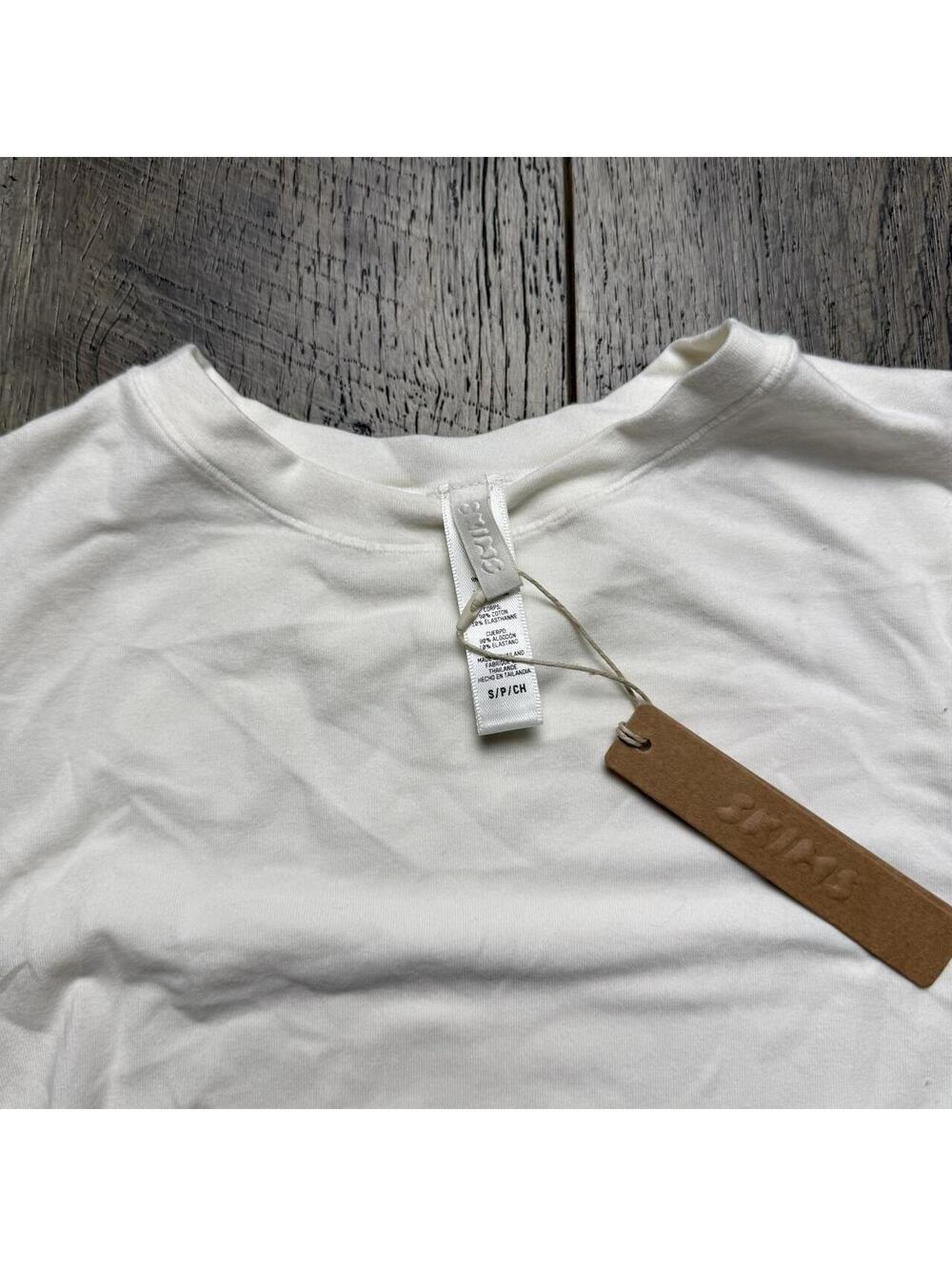 Skims cotton jersey t shirt NWT - Picture 3 of 3